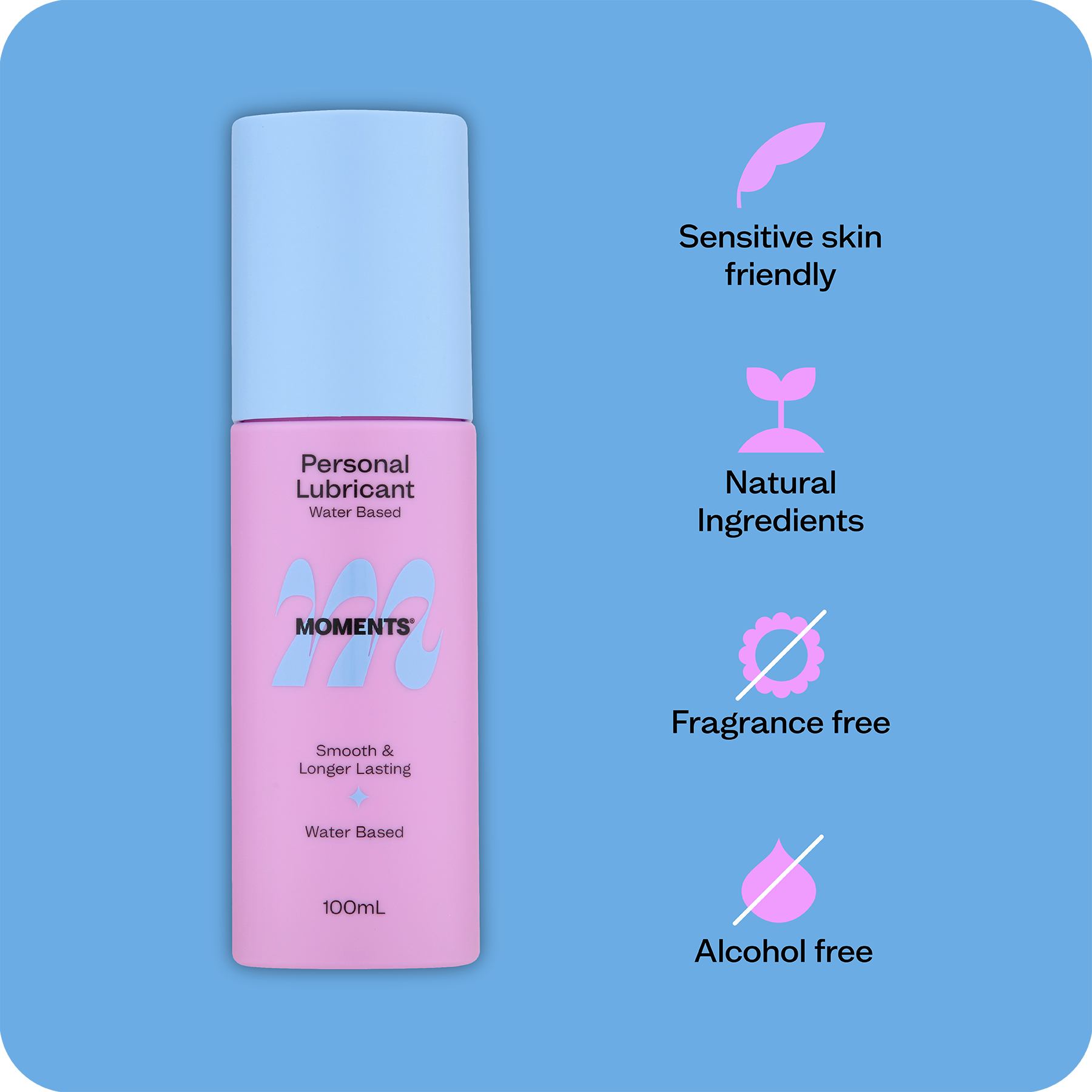 Moments Water Based Lubricant