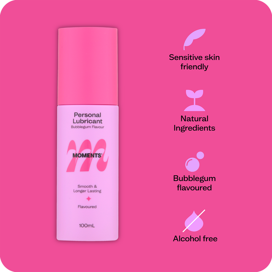 Moments Bubble Gum Flavoured Lubricant