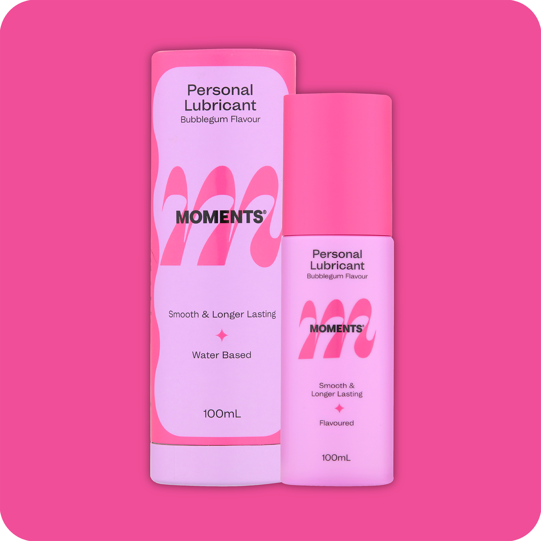 Moments Bubble Gum Flavoured Lubricant